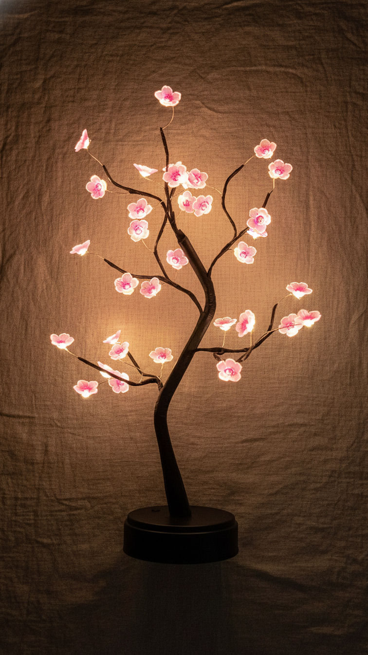 Cherry Blossom LED Bonsai Tree