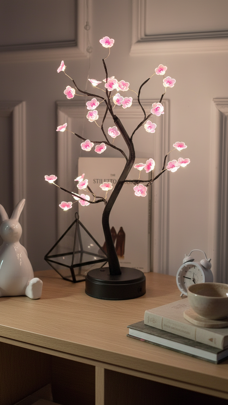 Cherry Blossom LED Bonsai Tree