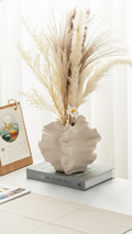 Petal Waves Porcelain Vase