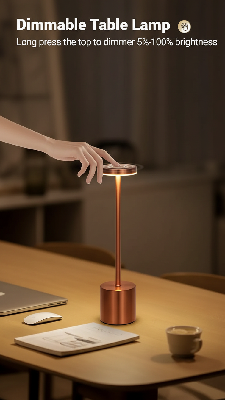 TouchGlow LED Lamp